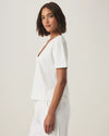 Splendid - Kacey Crochet V-Neck Tee