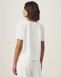 Splendid - Kacey Crochet V-Neck Tee