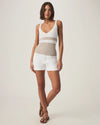 Splendid - Octavia Sweater Tank in Fawn Block Stripe