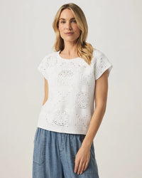Splendid - Anderson Sweater Tank in White