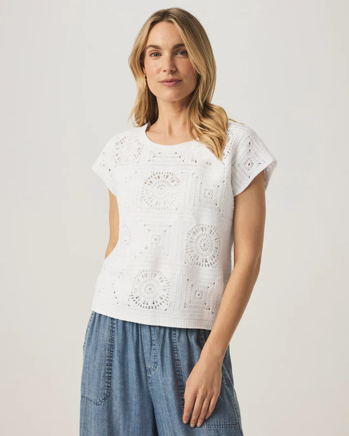 Splendid - Anderson Sweater Tank in White