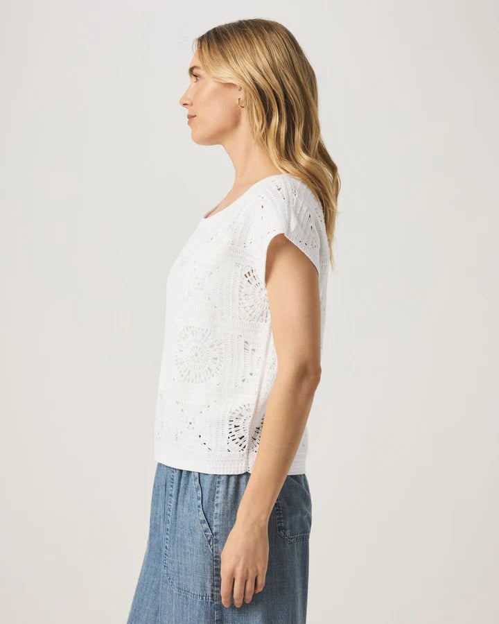 Splendid - Anderson Sweater Tank in White