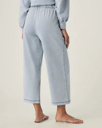 Splendid - Terry Pant in Bleached Indigo