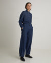 YERSE - Balloon Fit Jeans in Indigo Blue