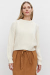 Velvet - Marley - Baby Alpaca Light Pullover Sweater in Milk