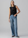 Sanctuary - Marine Full Length Denim Pant in Sapphire Dream