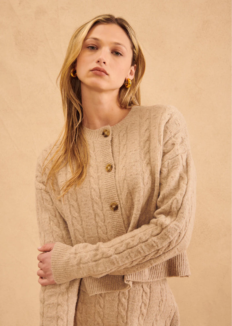 John + Jenn - Arthur Cardigan in Butterscotch