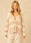 John + Jenn - McKay Cardigan in Cafe Au Lait