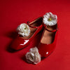 Woden/Shoe The Bear - Maya Patent in Fire Red