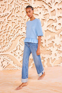 Ulla Johnson - Harper Top in Bluebelle
