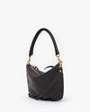 Clare V. - Petit Moyen Messenger in Black