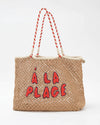 Clare V. - L'Été Tote in Tan Crochet A La Plage