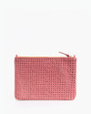 Clare V. - Flat Clutch with Tabs in Petal Ratan