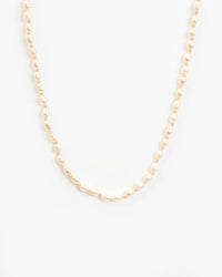 Clare V. - Freshwater Rice Pearl Necklace