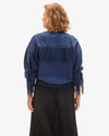 Clare V. - Le Drop Fringe in Navy