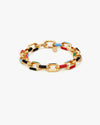 Clare V. - Le Link Bracelet in Gold/Multi