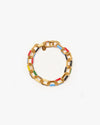 Clare V. - Le Link Bracelet in Gold/Multi