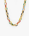 Clare V. - Le Link Necklace in Gold/Multi