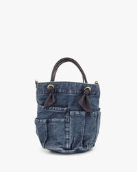 Clare V. - Marine in Washed Denim