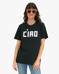 Clare V. - Original Tee Block Ciao in Black