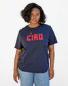 Clare V. - Original Tee Ciao in Navy