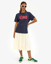 Clare V. - Original Tee Ciao in Navy