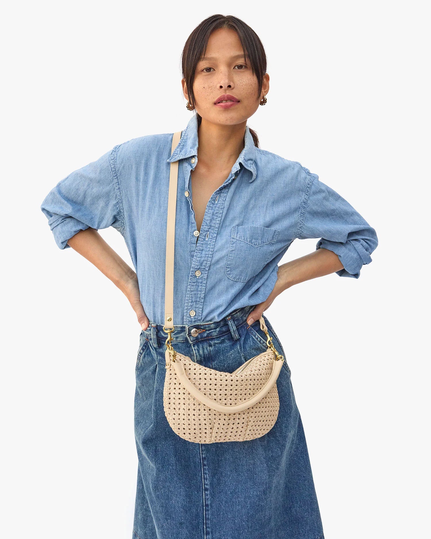 Clare v straw bag best sale