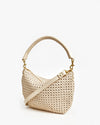 Clare V. - Petit Moyen in Cream Rattan