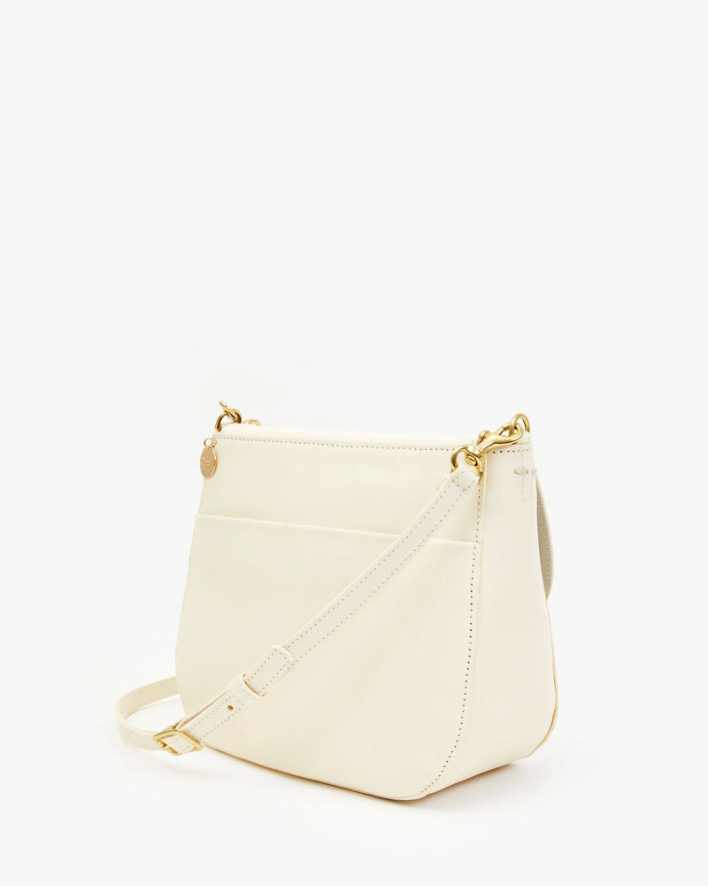 Clare V. - Turnlock Louis in Cream