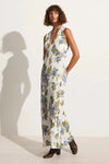 Faithfull The Brand -  Romi Maxi Dress in Escala Floral Ivory