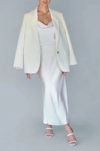 Jacoba Jane - Silk Maxi Skirt in Ivory