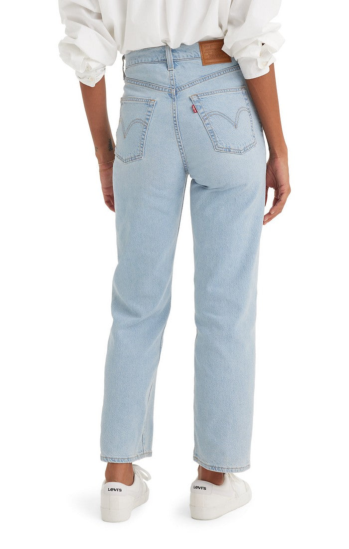 Levi's - Ribcage Straight Ankle in Cool Blue Popsicle