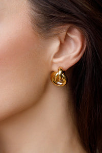 LimLim Accessories - Gold Knot Earrings