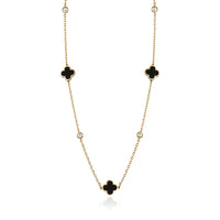 LimLim Accessories - Clover Enamel Necklace