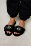 LimLim Accessories - Beaded Evil Eye Slippers