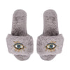 LimLim Accessories - Beaded Evil Eye Slippers