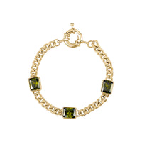 LimLim Accessories - Peridot Crystal Bracelet