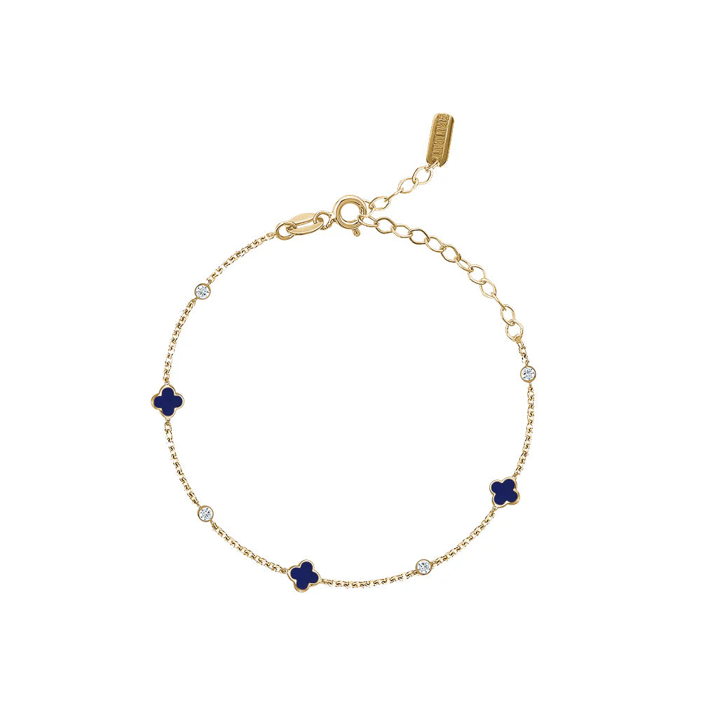 LimLim Accessories - Clover Enamel Bracelet