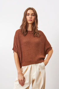 Line - Emersyn Short Sleeve Knit Sweater
