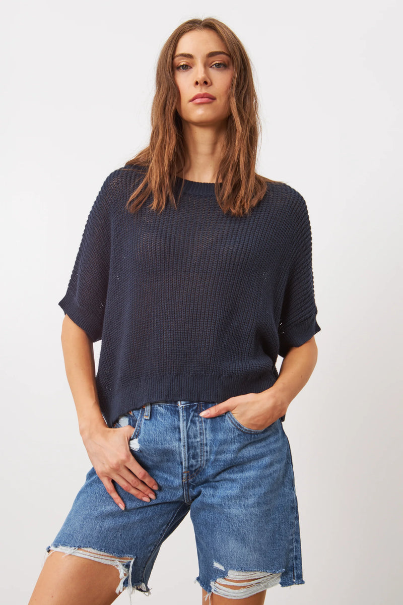 Line - Emersyn Short Sleeve Knit Sweater