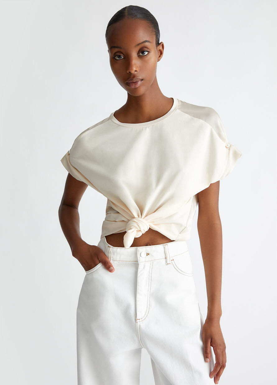 ワンピース LIU JO Woman Dress Sand CA5351TS531 M9265 LIU JO: Dress woman - Sand | Liu Jo dress CA5351TS531 online