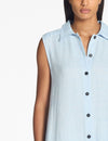 Sarah Pacini - Long Dress in Light Blue