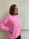 Lyla & Luxe - Tanya Crewneck Sweater in Pink