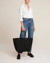 NAGHEDI - Jetsetter Large Tote in Onyx