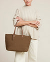 NAGHEDI - Jetsetter Small Tote in Mink