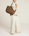 NAGHEDI - Jetsetter Small Tote in Mink