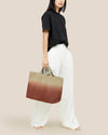 NAGHEDI - St. Barths Large Tote Dip Dyed in Java