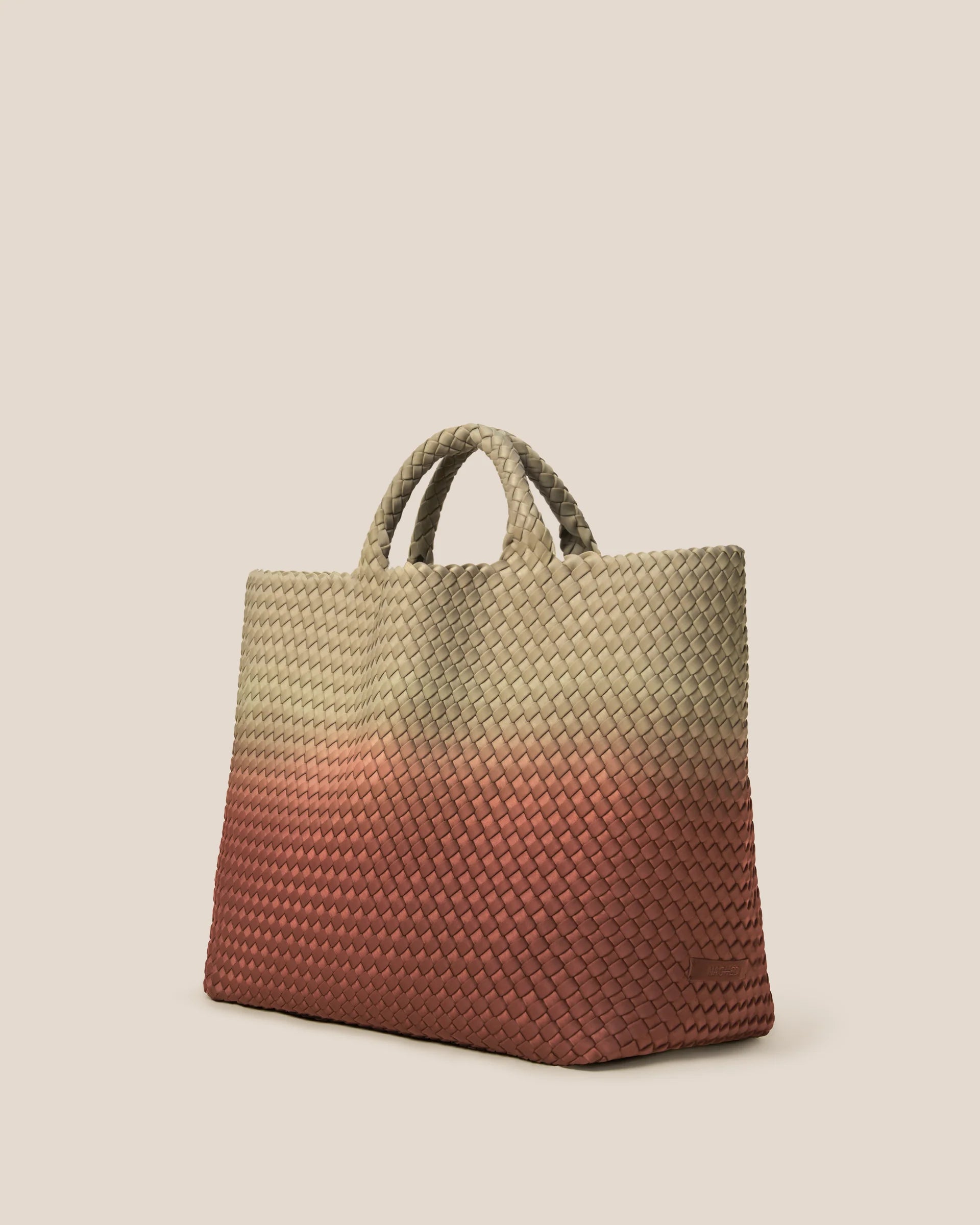 NAGHEDI - St. Barths Large Tote Dip Dyed in Java