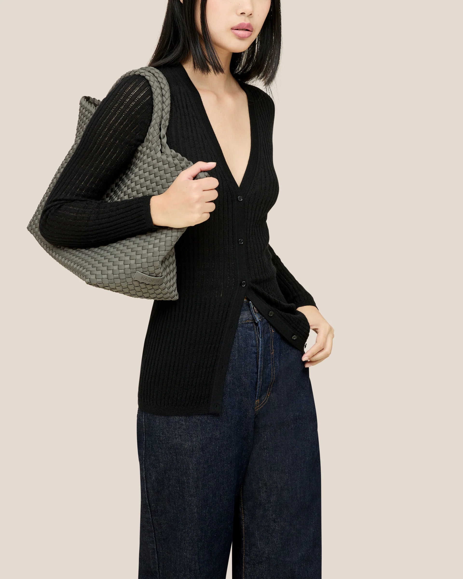 NAGHEDI - St. Barths Medium Tote in Laurel