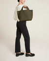 NAGHEDI - St. Barths Medium Tote in Olive